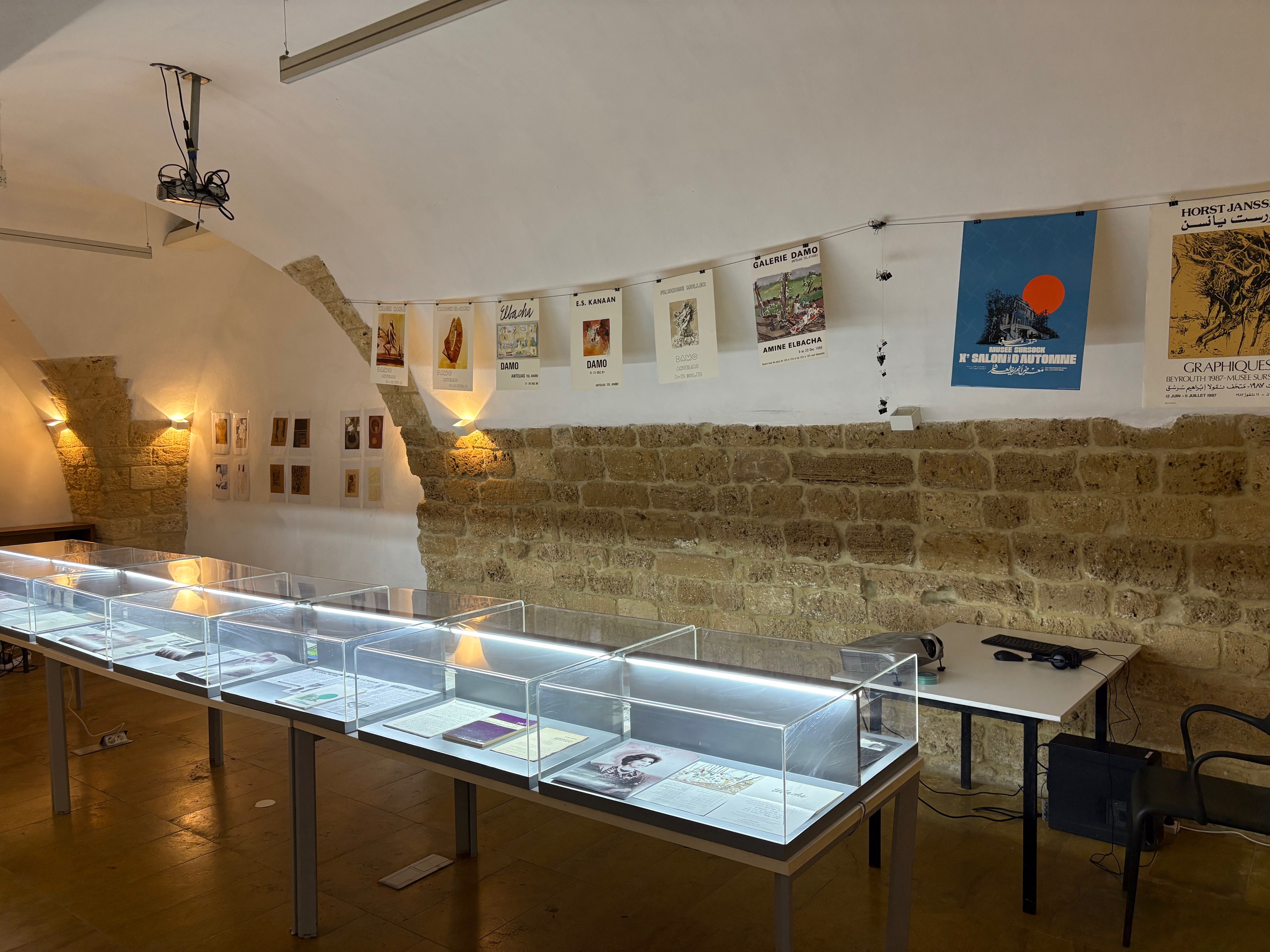 Exhibition Display at the Orient-Institut Beirut